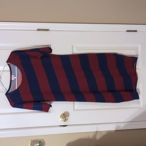 LuLaRoe Julia midi dress size M